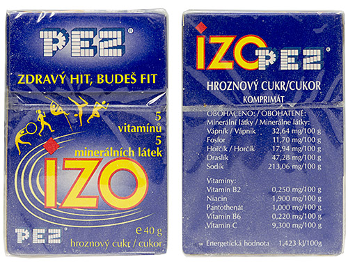 PEZ - Dextrose Packs - IZO 5 sportsmen - A