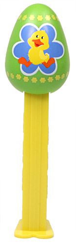 PEZ - Easter - Egg - Green with chicken
