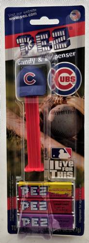 PEZ - Sports Promos - MLB Caps - Cap - Chicago Cubs