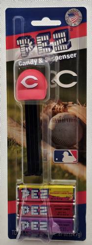 PEZ - Sports Promos - MLB Caps - Cap - Cincinnati Reds