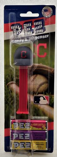 PEZ - Sports Promos - MLB Caps - Cap - Cleveland Indians