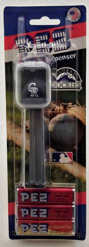 PEZ - Sports Promos - MLB Caps - Cap - Colorado Rockies