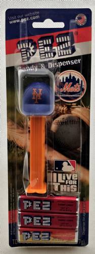 PEZ - Sports Promos - MLB Caps - Cap - New York Mets