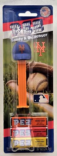 PEZ - Sports Promos - MLB Caps - Cap - New York Mets