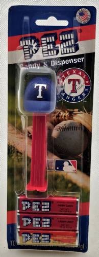 PEZ - Sports Promos - MLB Caps - Cap - Texas Rangers