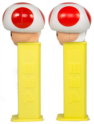 PEZ - Animated Movies and Series - Nintendo - Toad - nude neck