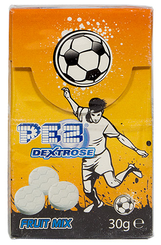 PEZ - Dextrose Packs - Soccer Player