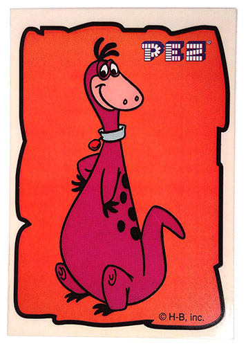 PEZ - Stickers - Flintstones - Large - Dino