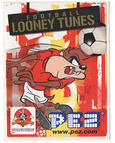 PEZ - Looney Tunes Football - Tasmanian Devil - Red Dress
