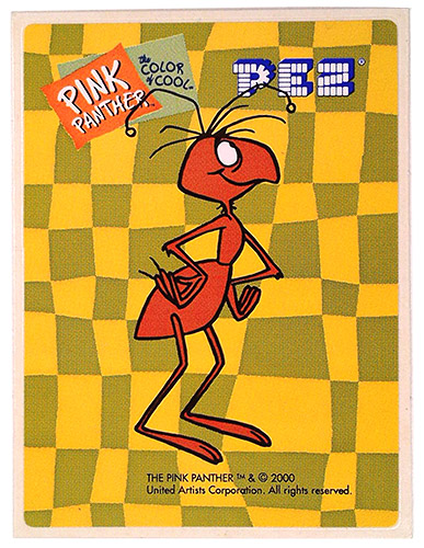 PEZ - Stickers - Pink Panther Color of Cool - Ant