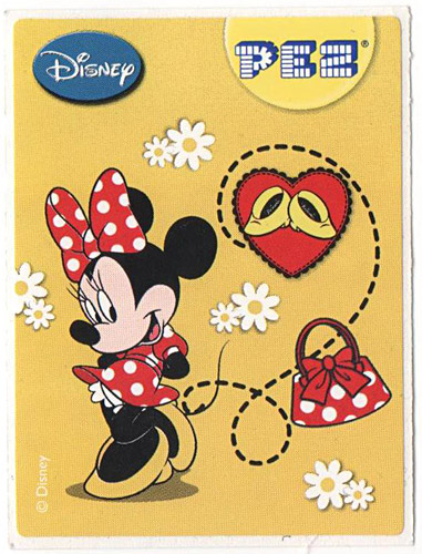 PEZ - Stickers - Mickey & Minnie - Minnie - shoes and bag