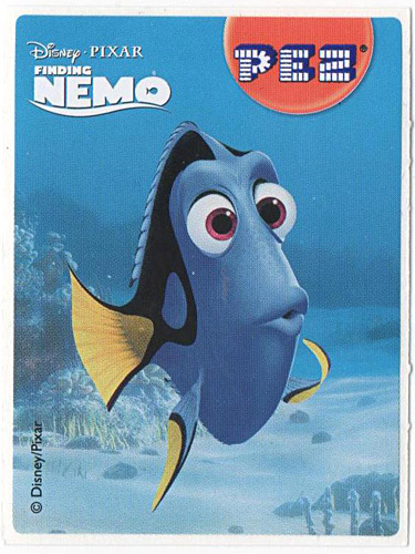 PEZ - Stickers - Nemo - Dori astonished