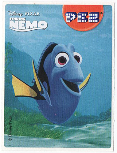 PEZ - Stickers - Nemo - Dori laughing