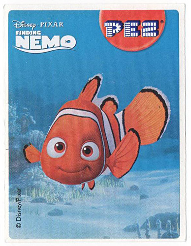 PEZ - Stickers - Nemo - Nemo smiling