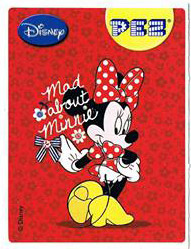 PEZ - Stickers - Mickey & Minnie - Minnie - mad about minnie