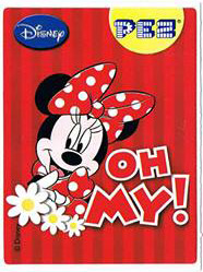 PEZ - Stickers - Mickey & Minnie - Minnie - oh my!