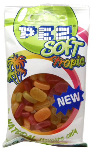 PEZ - PEZ Soft - Soft Tropic Refill - New