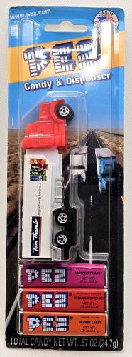 PEZ - Advertising Safeway - Truck - Red cab, white truck - Tom Thumb