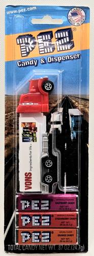 PEZ - Advertising Safeway - Truck - Red cab, white truck - Vons