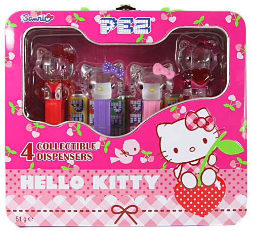 PEZ - Hello Kitty - Crystal Collection - Tin set - G1