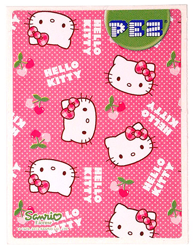 PEZ - Stickers - Hello Kitty - 2013 - Six Heads