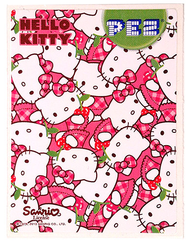 PEZ - Stickers - Hello Kitty - 2013 - Lot of kitties