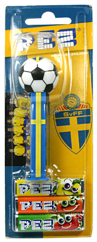 PEZ - Sports Promos - Soccer - Swedish - Swedish Soccer Ball 2006