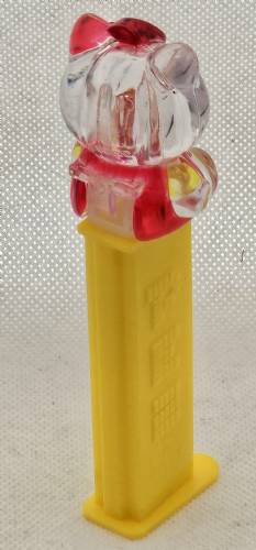 PEZ - Fullbody - Hello Kitty in Overalls - Crystal, yellow sleeves