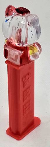 PEZ - Fullbody - Hello Kitty in Overalls - Crystal, yellow sleeves