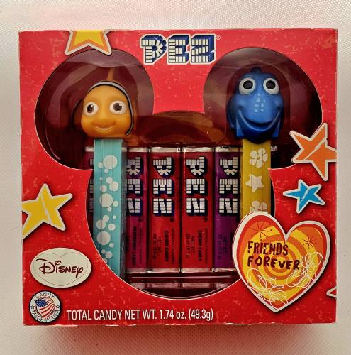 PEZ - Valentines Gift Set - Nemo & Dori Friends Forever Gift Set