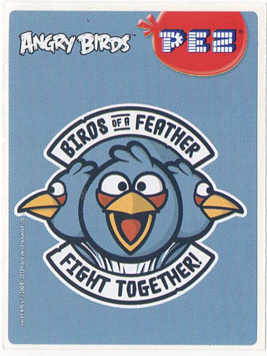 PEZ - Stickers - Angry Birds - Birds of a feather