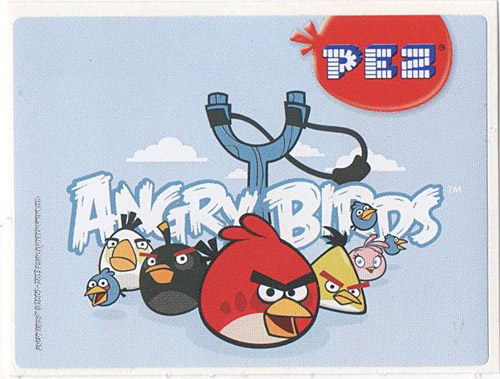 PEZ - Stickers - Angry Birds - Slingshot