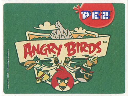PEZ - Stickers - Angry Birds - Mountain