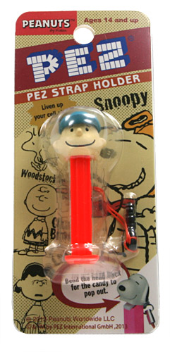 PEZ - Strap Holders - Snoopy - Charlie Brown