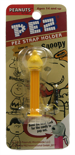 PEZ - Strap Holders - Snoopy - Woodstock