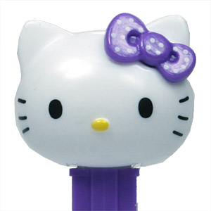 PEZ - Hello Kitty - Hello Kitty - Polka-dot purple bow