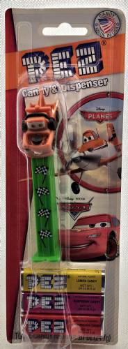 PEZ - Disney Movies - Cars - Cars 2 - Mater - Head Set - B