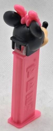 © Bryan Whalen PEZ - Valentines Gift Set - Minnie Mouse - pink bow with white dots - D