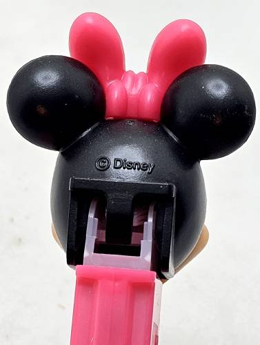 © Bryan Whalen PEZ - Valentines Gift Set - Minnie Mouse - pink bow with white dots - D