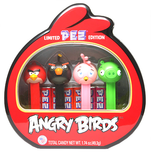 PEZ - Animated Movies and Series - Angry Birds - Tin set