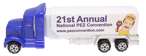 PEZ - National PEZ 2013 - Truck - Blue cab, white trailer