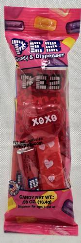 PEZ - Valentine - 2015 - XOXO - White on Crystal Red (c) 2008