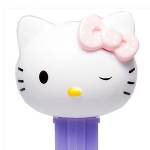 PEZ - Hello Kitty  Winking, Polka-dot light pink bow