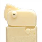 PEZ - Box Trademark Locking Cap  Ivory Top