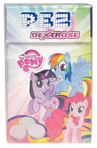 PEZ - Dextrose Packs - My Little Pony - Picture backside - A