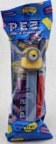PEZ - Despicable Me - Minion Stuart - halfopen eye - A