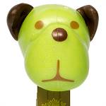PEZ - Barky Brown  Yellow Head on Gold