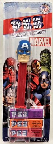 PEZ - Super Heroes - Avengers 2015 - Marvel - Captain America - C