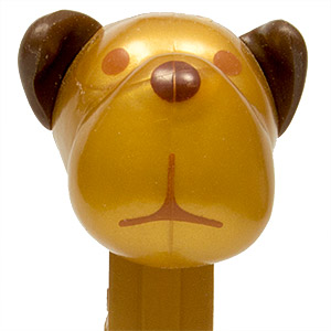 PEZ - AWL / SOS - Donkey Rescue - Barky Brown - Gold Head