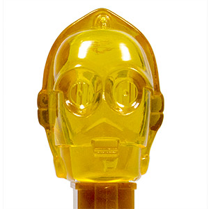 PEZ - Star Wars - Crystal Series - C-3PO - Crystal Head